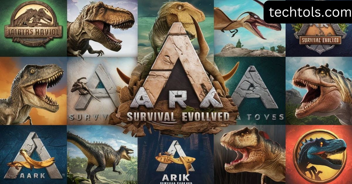 Ark: survival evolved (2017) game icons banners Unleash Your Inner Survivor